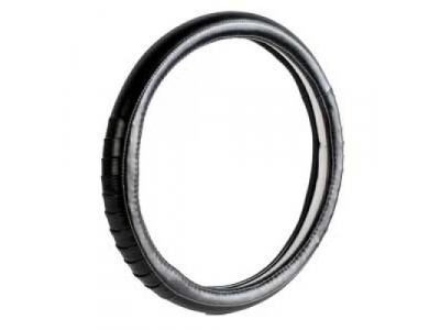 Оплетка "SENATOR" кожаная Kanzas Черный М