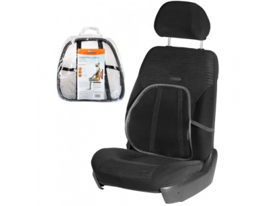 Поддержка спины анатомическая, черная AIRLINE