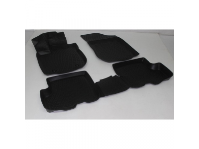 3D Коврики в салон Renault Sandero II (14-) "полиуретан"