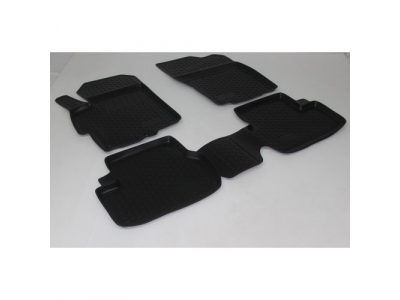 Коврики в салон Mitsubishi Lancer X (07-) "полиуретан"