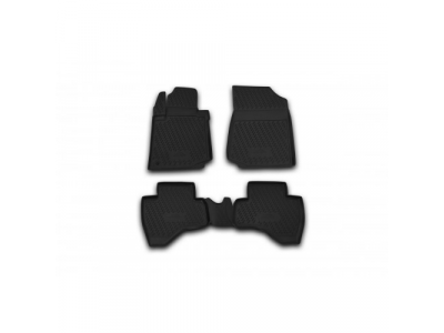 Коврики в салон PEUGEOT 107 2005->, 4 шт. (полиуретан)