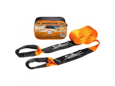 Трос динамический 7 т, 6 м + сумка (стропа рывковая) AIRLINE