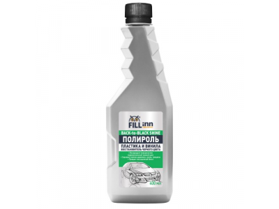 Полироль-восстановитель черного цвета пластика и винила