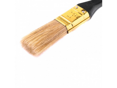Кисть плоская "Профи" 1, натуральная щетина, пластмассовая ручка Mtx