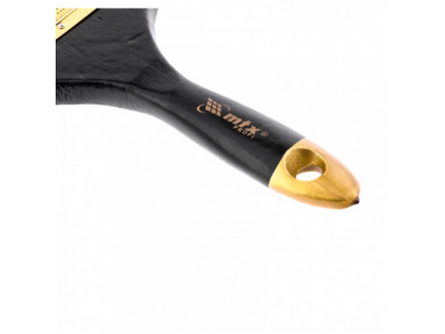 Кисть плоская "Профи" 4", натуральная щетина, деревянная ручка Mtx