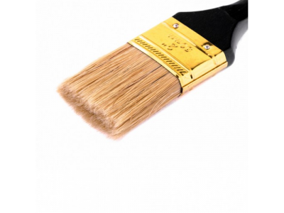 Кисть плоская "Профи" 2", натуральная щетина, деревянная ручка Mtx