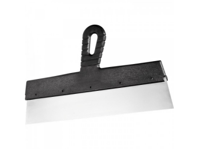 Шпатель фасадный из нержавеющей стали, 350 мм, пластмассовая ручка Сибртех