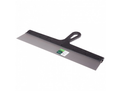 Шпатель фасадный из нержавеющей стали, 450 мм, пластмассовая ручка Сибртех