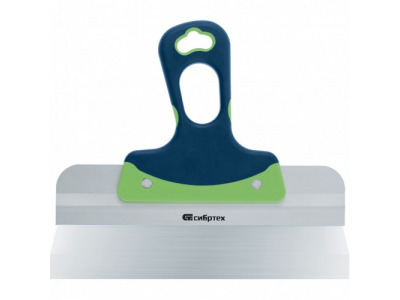 Шпатель фасадный, нержавеющая сталь, 200 мм, двухкомпонентная ручка Сибртех