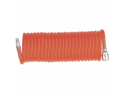 Шланг спиральный воздушный, 15 м, с быстросъемными соединениями// MATRIX