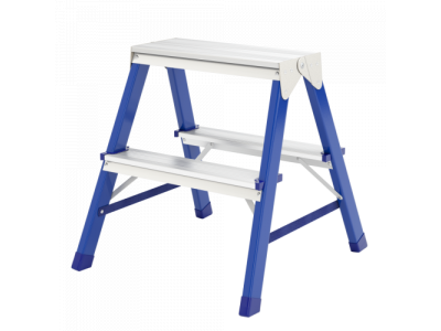 Стремянка двусторонняя 2ст., стальная// Сибртех Россия