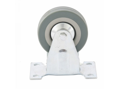 Колесо неповоротное d-75 мм., крепление платформенное СИБРТЕХ