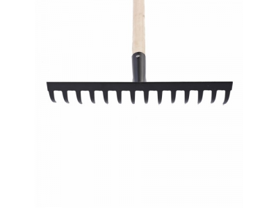 Грабли 14-зубые, 360 мм., с черенком, прямые СИБРТЕХ Россия