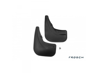 Брызговики задние FIAT DOBLO, 2014-> фург. 2 шт. (полиуретан)