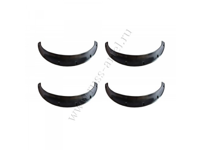 Фендера универсальные с выносом 120 мм. (4 шт.) 2мм.