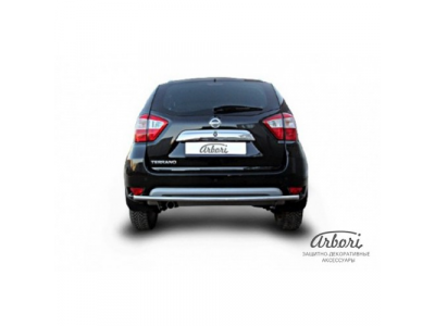 Защита заднего бампера Arbori d42 NISSAN TERRANO 2014-