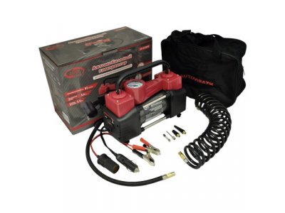 Компрессор двухцилиндровый 85 л/мин с манометром