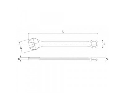 Ключ комбинированный 8 мм