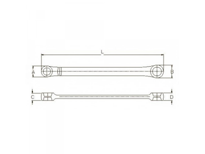 Ключ E-профиль Е6хЕ8