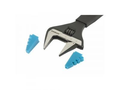 Ключ разводной, 250 мм,CrV, тонкие губки, защитные насадки //GROSS