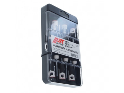 JTC Набор отверток прецизионных PH00/0/1 SL1.5/2.5/3 L=150мм 6 предметов JTC