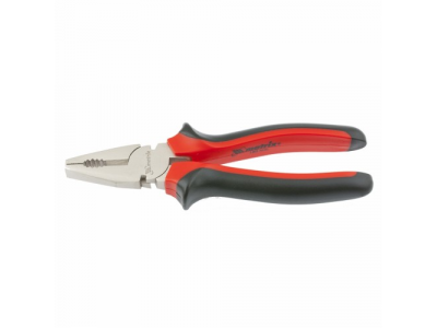 Плоскогубцы NICKEL, 180 мм, никелированные, двухкомпонентные рукоятки// MATRIX