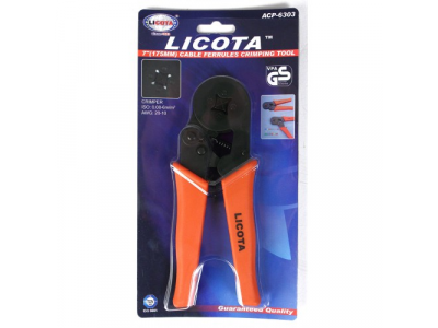 Пресс-клещи четырехгранные для опрессовки изолированных наконечников 0,08-6 мм?