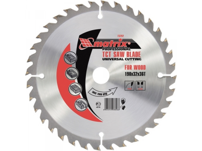 Пильный диск по дереву, 305 х 30мм, 48 зубьев MATRIX Professional