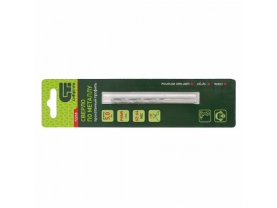 Сверло по металлу, 5,0 мм, Р6М5 СИБРТЕХ