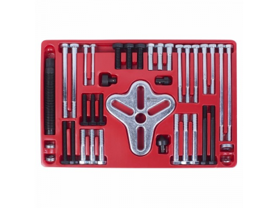 Съемник шкивов, 25-100 мм, 46 предметов, МАСТАК