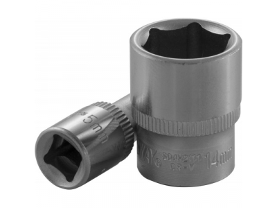 Головка торцевая 1/4"DR, 6 мм, S04H2106 JONNESWAY