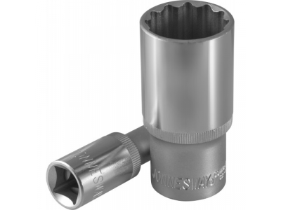Головка торцевая глубокая 12-гранная 1/2"DR 9 мм., S04HD4709 JONNESWAY