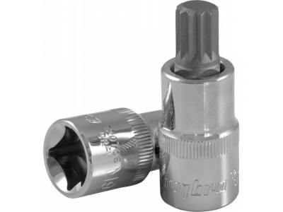 Насадка торцевая 1/2"DR с вставкой SPLINE M12, Ombra 120712