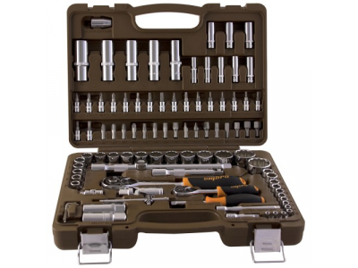 Универсальный набор инструмента с 12-гр. головками 1/2