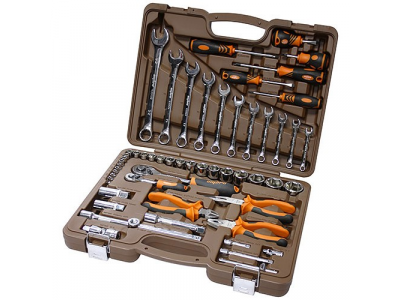 Универсальный набор инструмента, 55 предметов, Ombra OMT55S