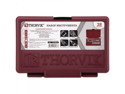 UTS0038 Набор инструмента 1/4"DR, 38 предметов