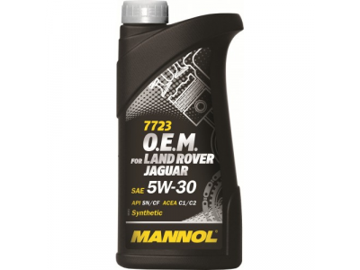 MANNOL 7723 O.E.M. 5W-30 for Land Rover Jaguar 1L