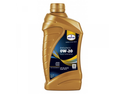 Масло моторное синтетическое "Eurol Evolence 0W-20", 1 л.