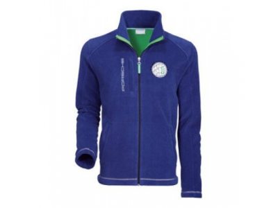 Флисовая куртка Porsche Unisex Fleece Jacket, Blue, артикул WAP74300S0C