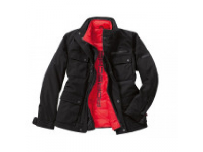 Мужская куртка Porsche 2-in-1 Jacket Men, 911 Collection, Black, артикул WAP94100S0G