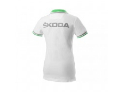 Женская рубашка поло Skoda Women’s Polo Shirt, White, артикул 81171XS