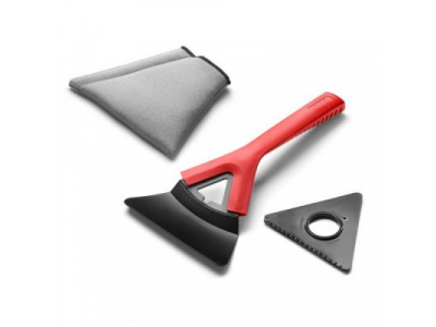 Скребок и микролопатка с рукояткой Audi Ice Scraper and Shovel, Multi-functional, Red/Black