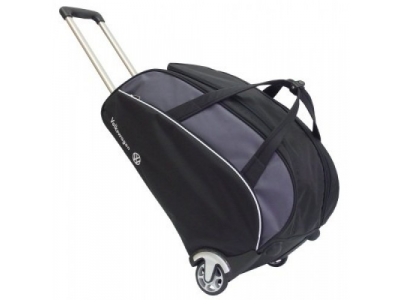 Дорожная сумка на колесиках Volkswagen Trolley Bag, Black/Grey