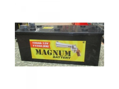 Аккумулятор 6ст - 190 (Magnum) EURO обр.пол. (ин.авто) конус