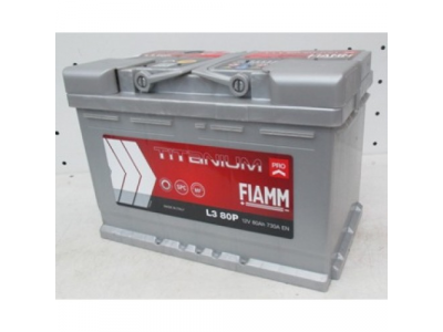 Аккумулятор 6ст - 80 (Fiamm) серия Titanium Pro оп
