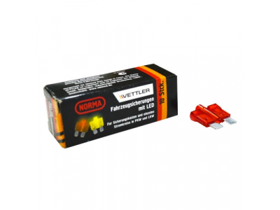 Предохранитель плоский 7,5А с индикатором VETTLER