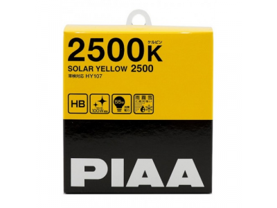 PIAA SOLAR YELLOW (HB3/HB4) (2500K)