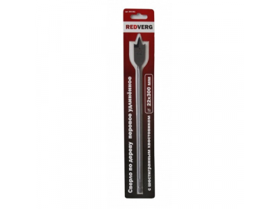 Сверло по дереву RedVerg перовое HCS 26x300 мм