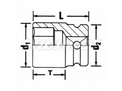 50 IMP 24 Торцовый ключ ударный